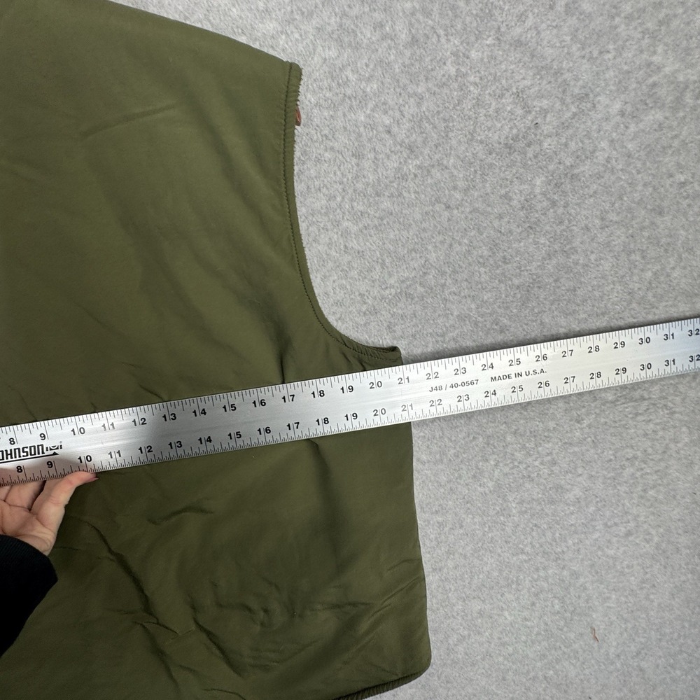 VF Imagewear Olive Green Insulated Vest Mens‎ Medium Long 3M Thinsulate USA VTG - Picture 16 of 16